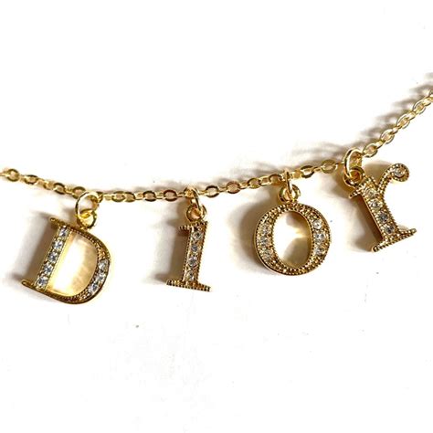 dior jewelry necklace|christian dior necklace price.